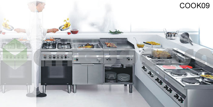 Arredocasa Design Contract: Professional Cooking, Cucine Professionali